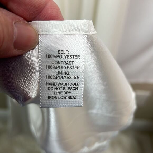 LuLu’s Forever and Always White Maxi Dress size XS NWT - Picture 14 of 16